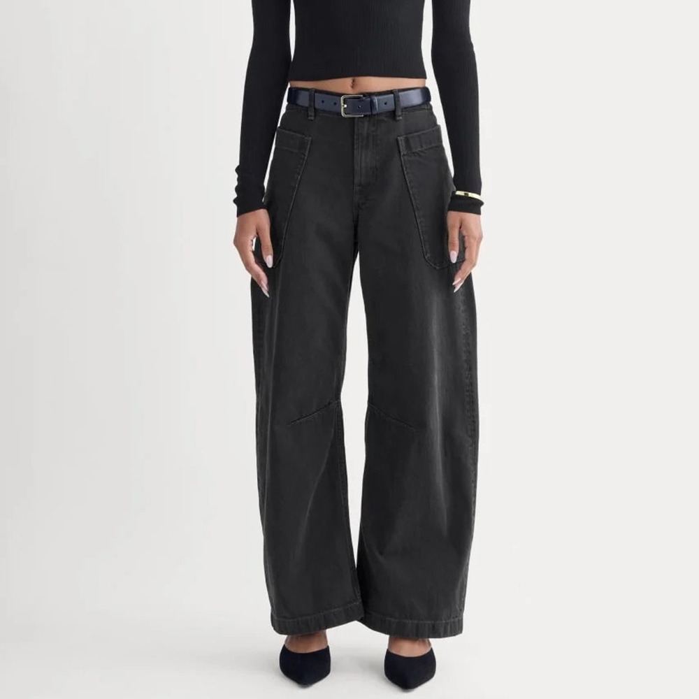 Everlane The Gardener Pull On Jean Washed Black Size 29 Regular NWT